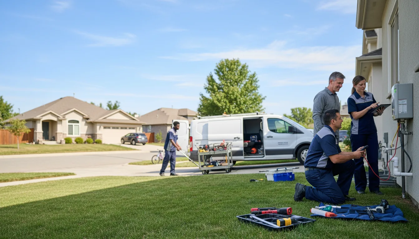Tankless water heater service in Kerman, CA